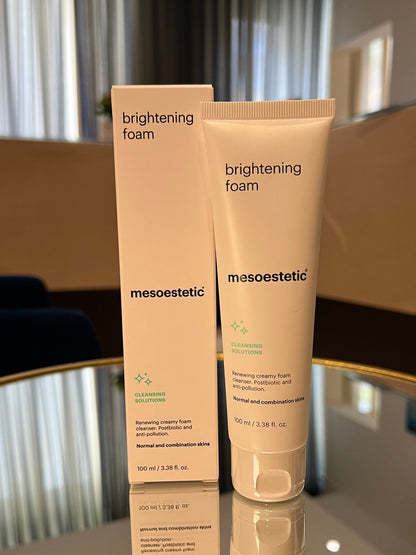 brightening foam