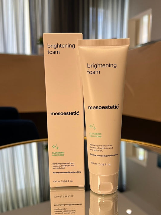 brightening foam