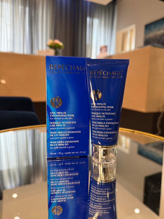 One minute exfoliating mask Hydra Blue