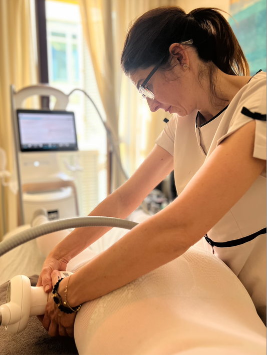 Prima seduta LPG® Cellu M6 INFINITY – Trattamento corpo rimodellante e drenante